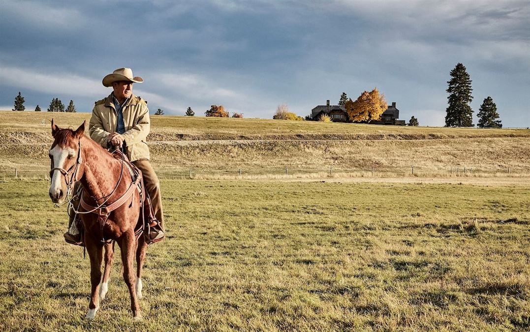 La serie ci dà un'idea fedele di ciò che succede in un ranch americano. © Paramount Network / © ViacomCBS Domestic Media Networks.