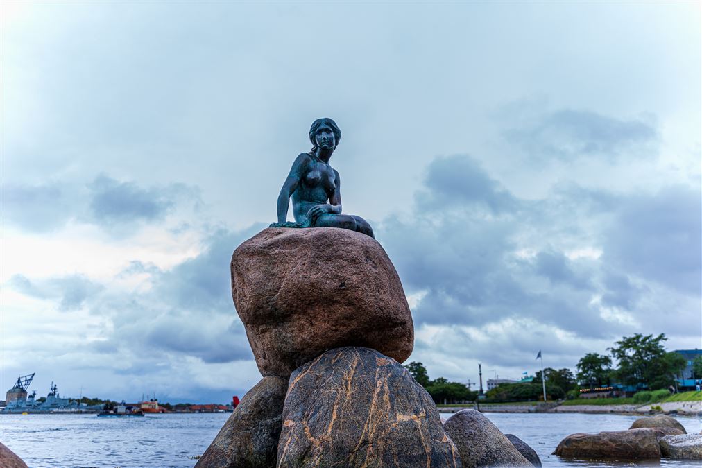 La Sirenetta di Edvard Eriksen: la statua più famosa della città.