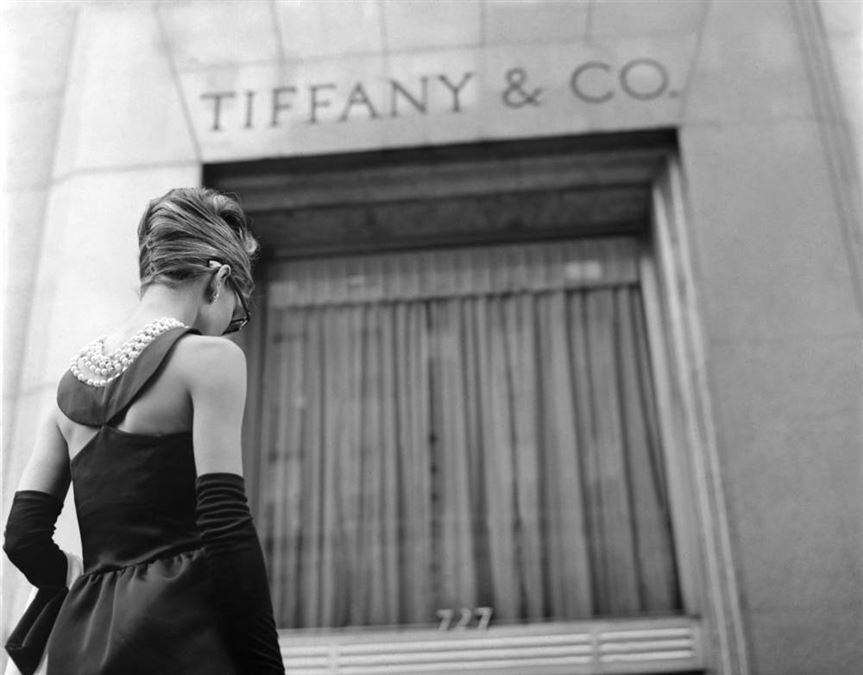La celebre vetrina della gioielleria Tiffany&Co