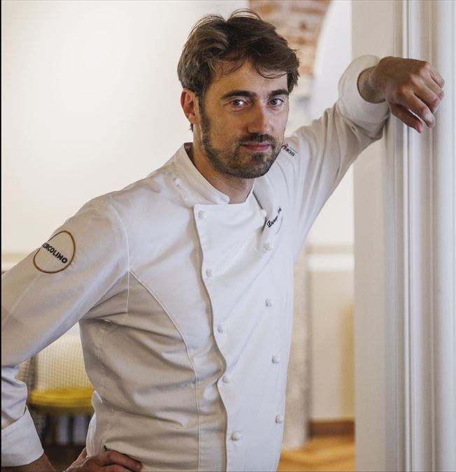 Lorenzo Sacchi, il resident chef del Circolino di Monza.