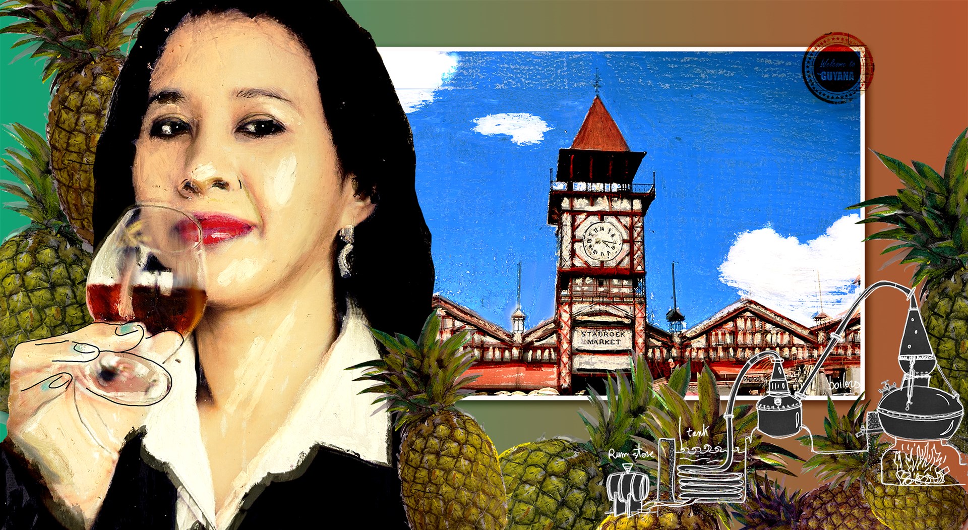 Sharon-Sue Hang-Baksh, Master Blender di El Dorado Rum