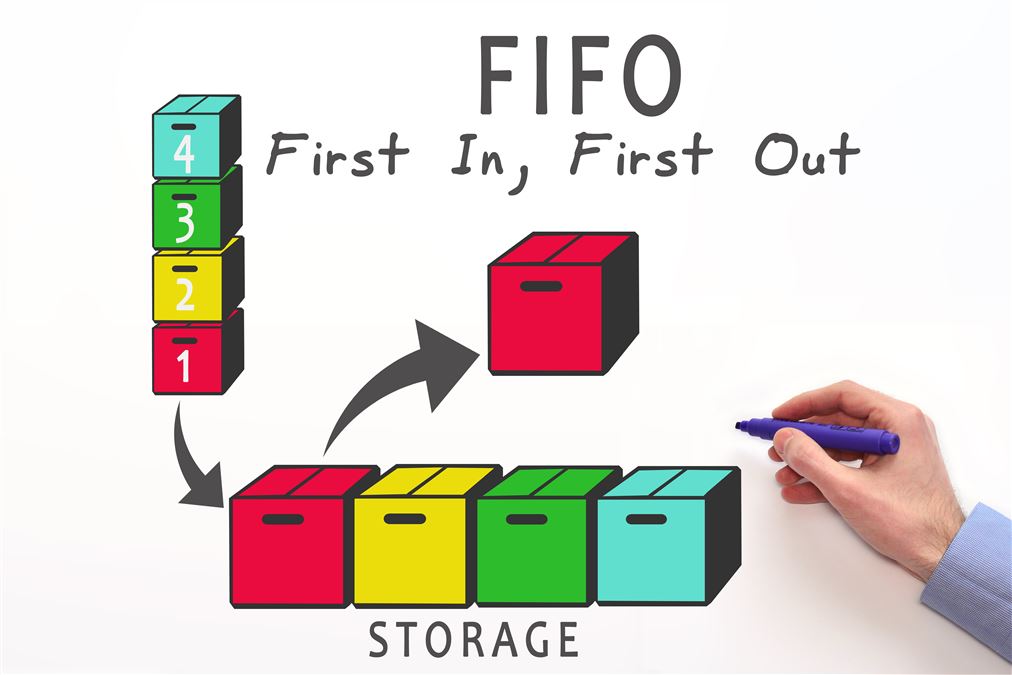 Il metodo "FiFo" (First in, First out) è essenziale nella gestione di alimenti e bevande.