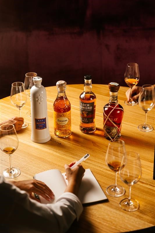 La degustazione dei grandi distillati: approccio, tecnica, filosofia.