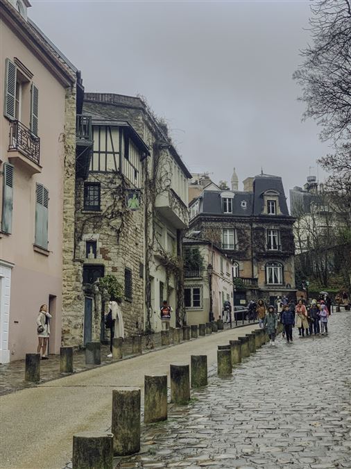 I vicoli di Montmartre.