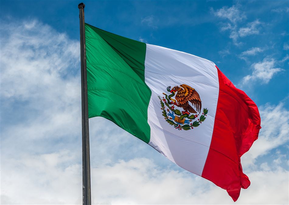 Il simbolo della bandiera messicana, che la leggenda vuole di ispirazione azteca