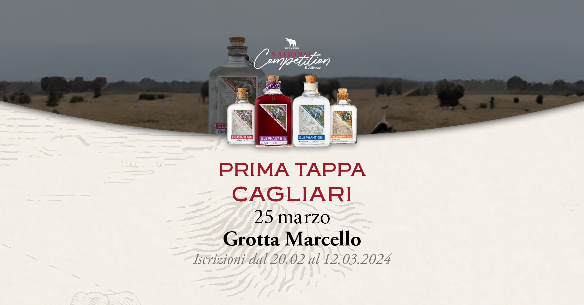 Elephant Gin Competition: aperte le iscrizioni per la tappa di Cagliari!