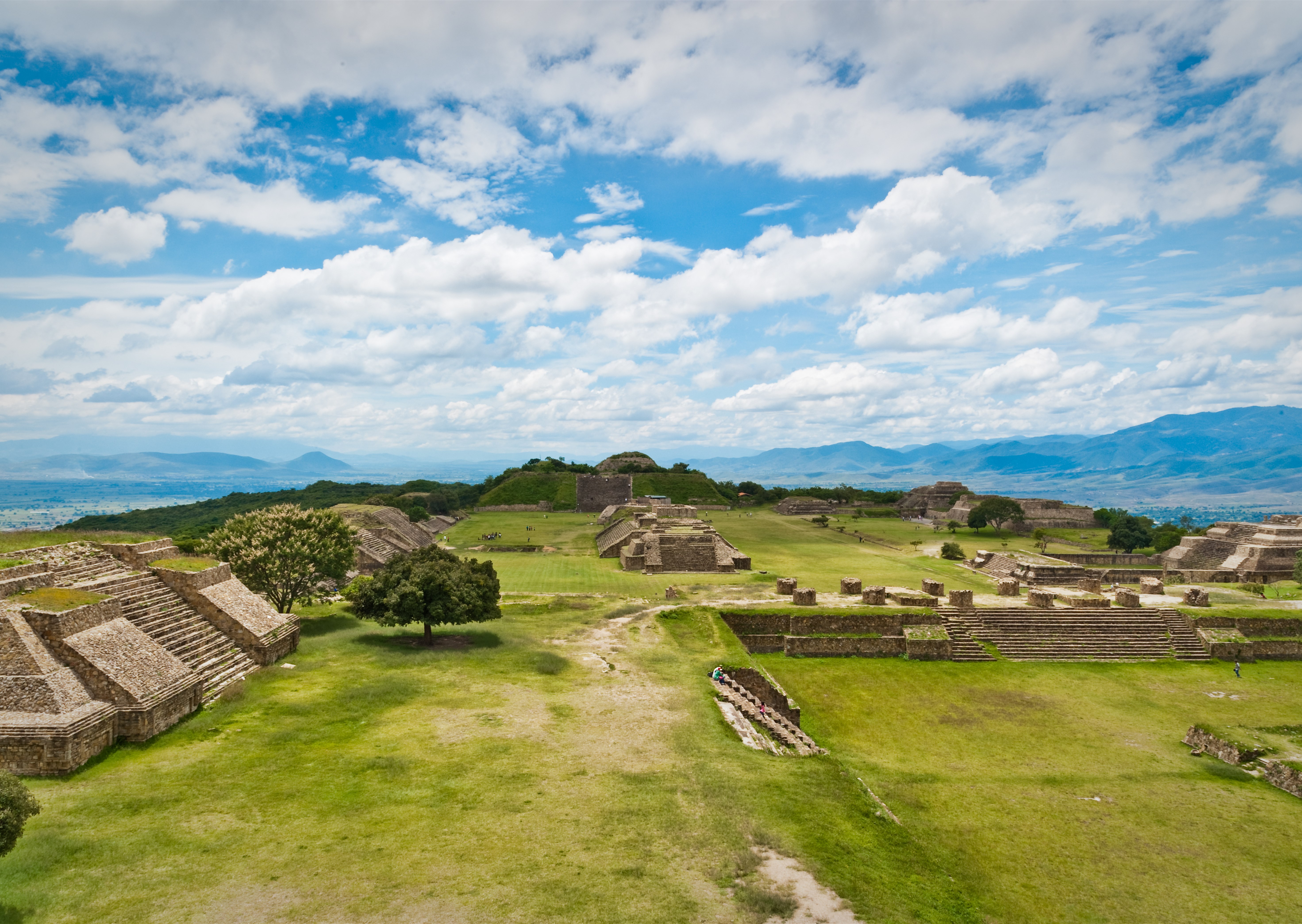 Resti della città di Montealban, fondata dagli Zapotechi