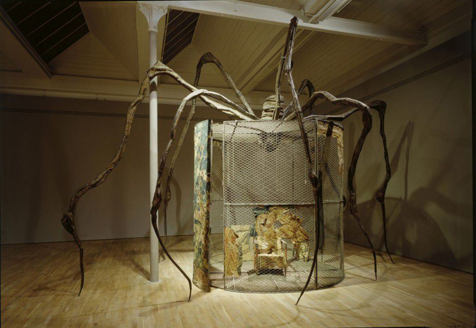 Uno dei celebri ragni di Louise Bourgeois (© Attilio Maranzano. Courtesy Fondazione Prada).