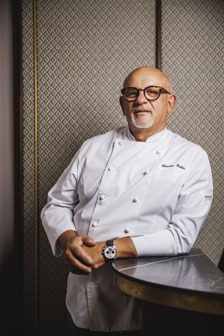Claudio Sadler, Chef stellato di Milano che qui ha un ruolo di supervisore.